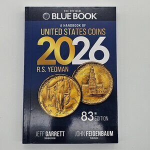 2026 Blue Book: Handbook of United States Coins 83rd Ed. Paperback - New